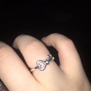 James avery Key Heart Ring